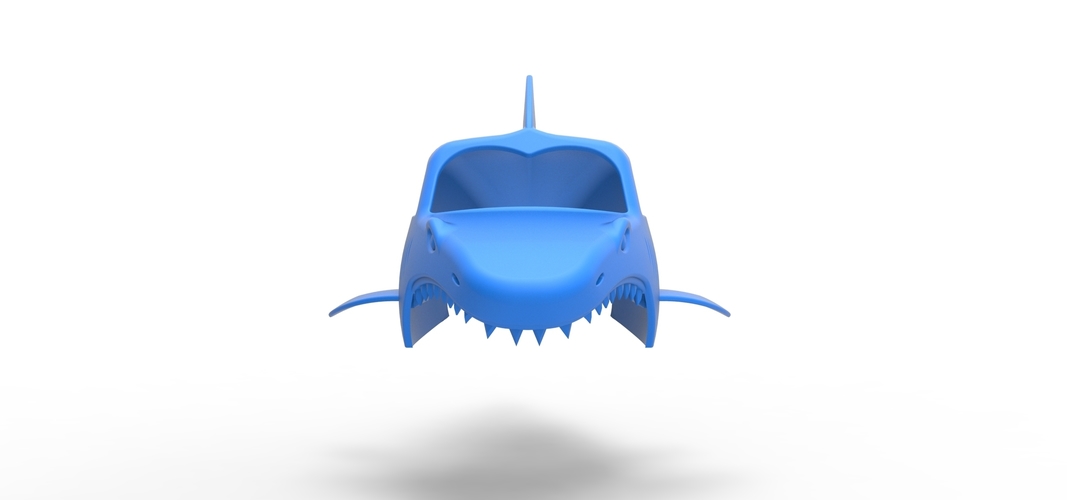 Shark shell for monster truck Scale 1:25 3D Print 528833