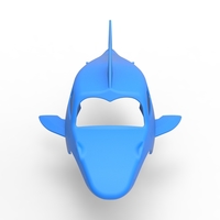 Shark shell for monster truck Scale 1:25 - Thumbnail 7