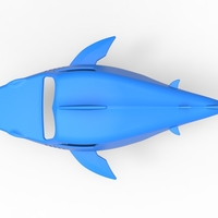 Shark shell for monster truck Scale 1:25 - Thumbnail 10