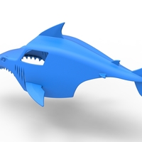 Shark shell for monster truck Scale 1:25 - Thumbnail 11