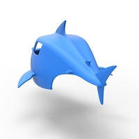 Shark shell for monster truck Scale 1:25 - Thumbnail 12