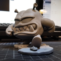 King Nigu of arale 3D print model - Thumbnail 7