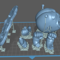 King Nigu of arale 3D print model - Thumbnail 8