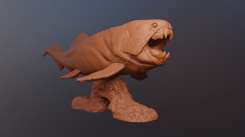 Dunkleosteus - 3D Printable 3D print model