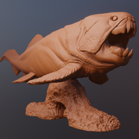 Dunkleosteus - 3D Printable 3D print model - Thumbnail 9