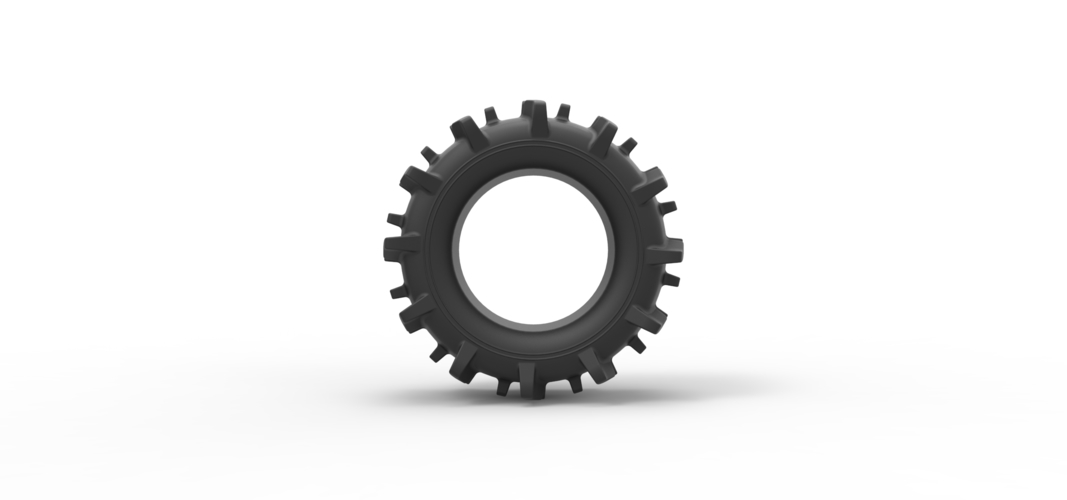 Offroad tire 84 Scale 1:25 3D Print 528975