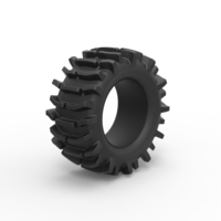 Offroad tire 85 Scale 1:25 - Thumbnail 2