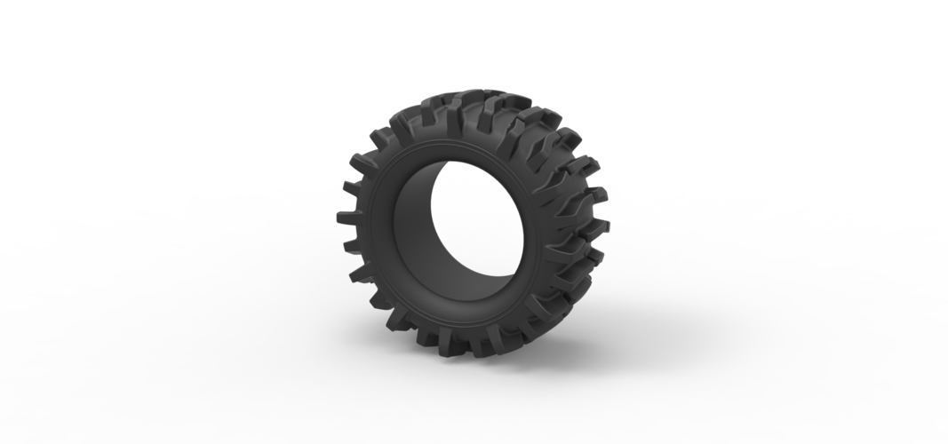 Offroad tire 85 Scale 1:25 3D Print 528987