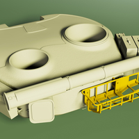 Ukrainian T-80UD turret basket 1/35 - Thumbnail 2