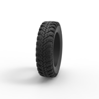 Military tire 11 Scale 1:25 - Thumbnail 3