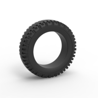 Military tire 12 Scale 1:25 - Thumbnail 1