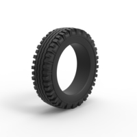 Military tire 12 Scale 1:25 - Thumbnail 2
