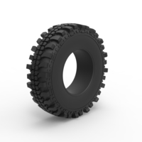 Offroad tire 87 Scale 1:25 - Thumbnail 2