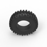 Offroad tire 87 Scale 1:25 - Thumbnail 6