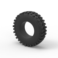 Offroad tire 87 Scale 1:25 - Thumbnail 7