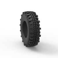 Offroad tire 87 Scale 1:25 - Thumbnail 8