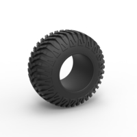 Offroad tire 90 Scale 1:25 - Thumbnail 1