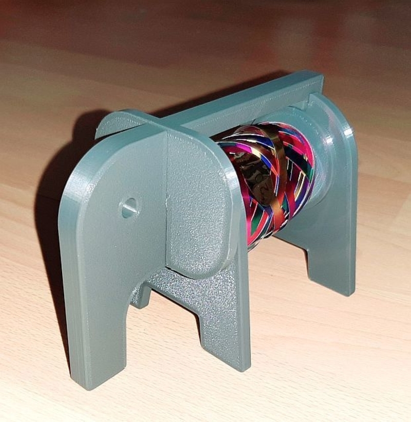 Elephant + Rino Tape Organizer