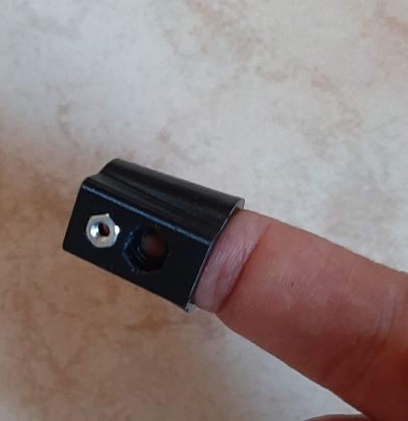 Fingermutterhalter