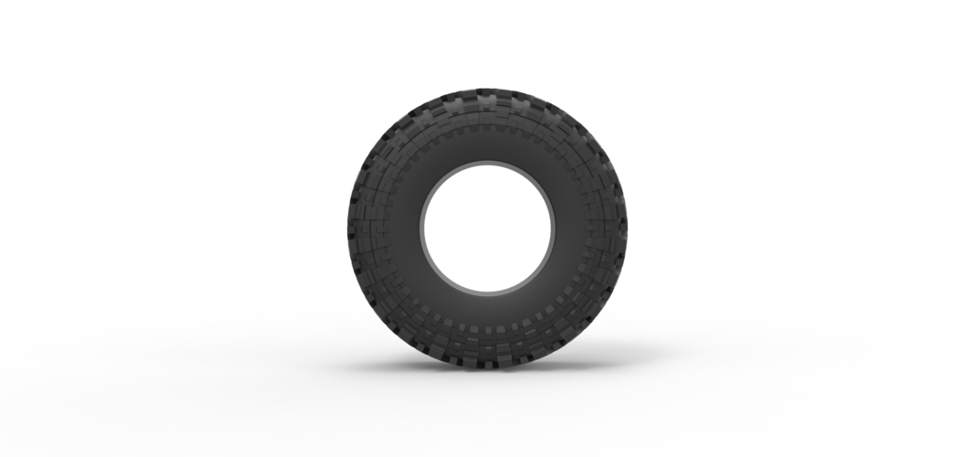 Offroad tire 91 Scale 1:25 3D Print 529140