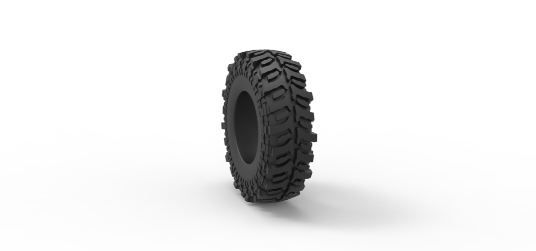 Offroad tire 91 Scale 1:25 3D Print 529143