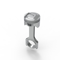 piston and connecting rod - Thumbnail 1