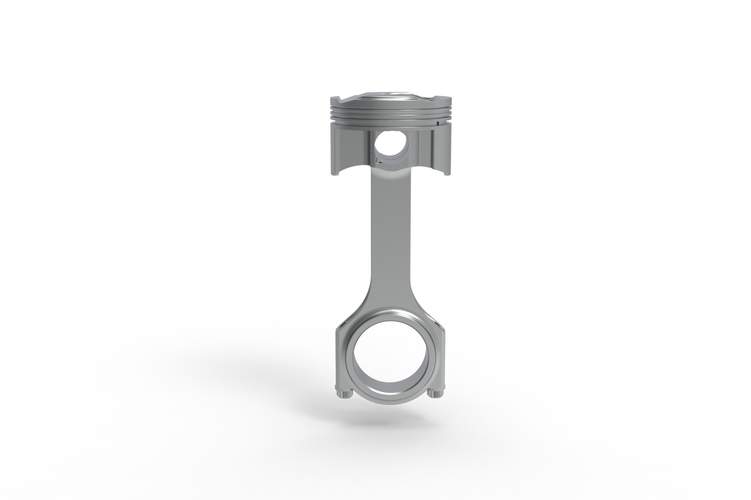 piston and connecting rod 3D Print 529145