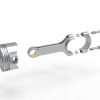 piston and connecting rod - Thumbnail 12