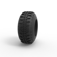 Offroad tire 92 Scale 1:25 - Thumbnail 3