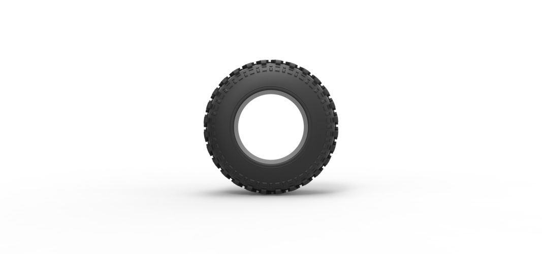 Diecast offroad tire 92 Scale 1:25 3D Print 529168