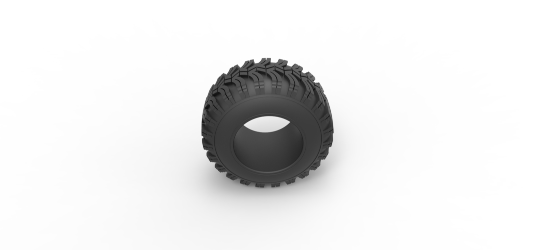 Offroad tire 93 Scale 1:25 3D Print 529182