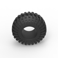 Offroad tire 95 Scale 1:25 - Thumbnail 6