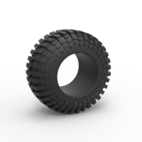 Offroad tire 96 Scale 1:25 - Thumbnail 1