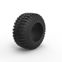 Offroad tire 96 Scale 1:25 - Thumbnail 2