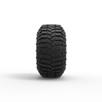 Offroad tire 96 Scale 1:25 - Thumbnail 4