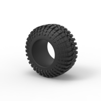 Offroad tire 96 Scale 1:25 - Thumbnail 7