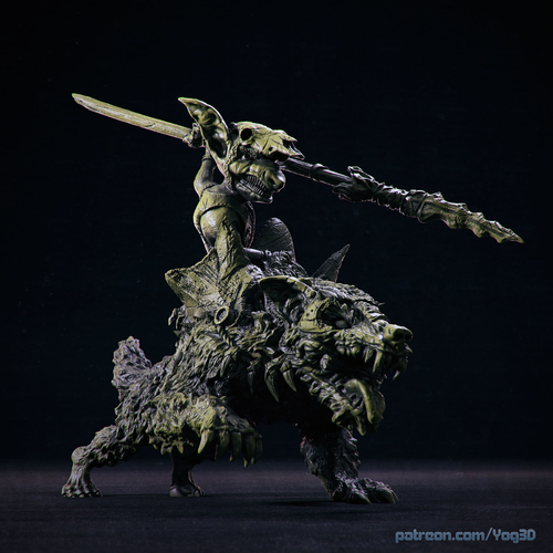 Goblin Rider 3D Print 529219