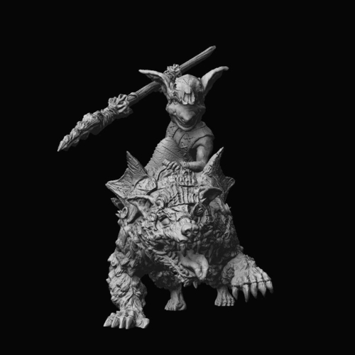 Goblin Rider 3D Print 529221