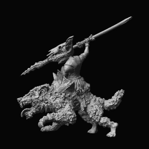 Goblin Rider 3D Print 529222