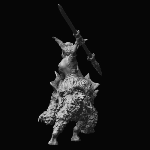 Goblin Rider 3D Print 529223