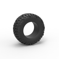 Offroad tire 98 Scale 1:25 - Thumbnail 1