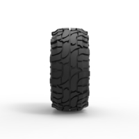 Offroad tire 98 Scale 1:25 - Thumbnail 4