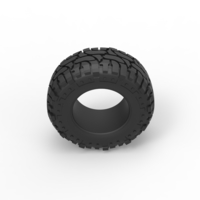 Offroad tire 98 Scale 1:25 - Thumbnail 6
