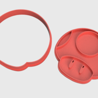 Cookie cutter mushroom mario - Thumbnail 2