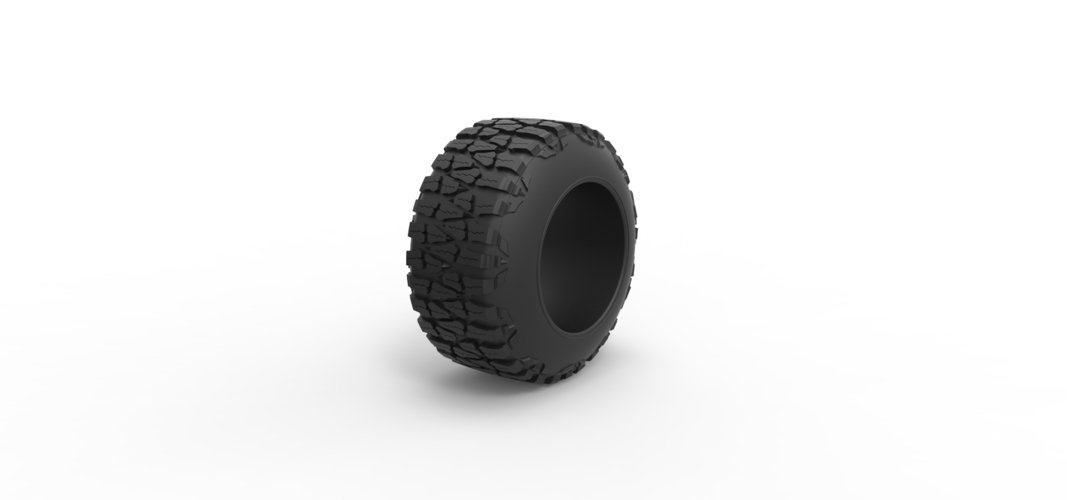 Offroad tire 99 Scale 1:25 3D Print 529243