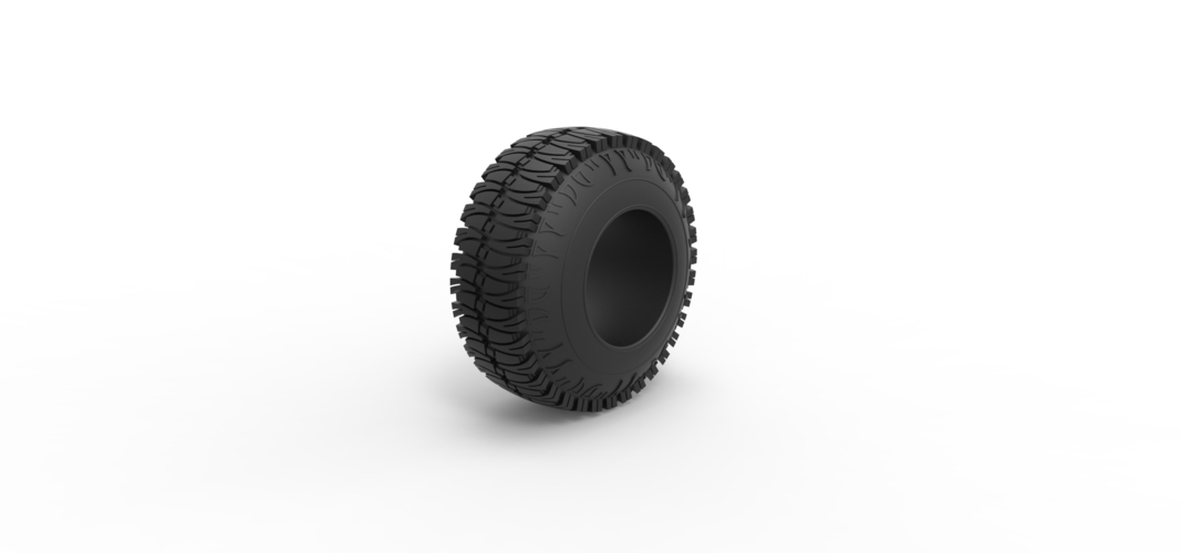 Offroad tire 101 Scale 1:25 3D Print 529259