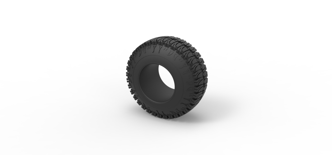 Offroad tire 101 Scale 1:25 3D Print 529264