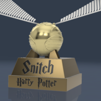 SNITCH DORADA CON BASE Y LETREROS INTERCAMBIABLES - Thumbnail 6