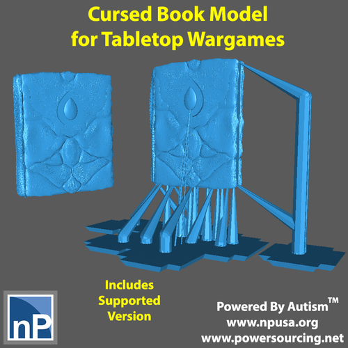 Modern Marvels - Cursed Book 3D Print 529291