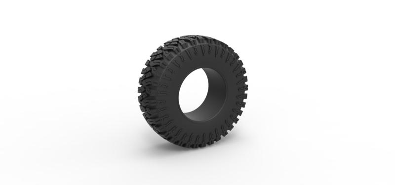 Offroad tire 103 Scale 1:25